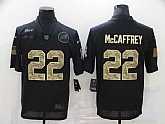 Nike Panthers 22 Christian McCaffrey Black Camo 2020 Salute To Service Limited Jersey,baseball caps,new era cap wholesale,wholesale hats